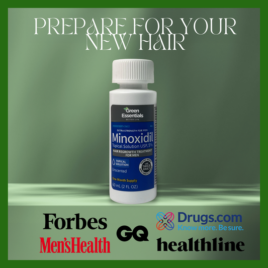 GreenEssentials™ Minoxidil | 2024 Hair Growth Hack